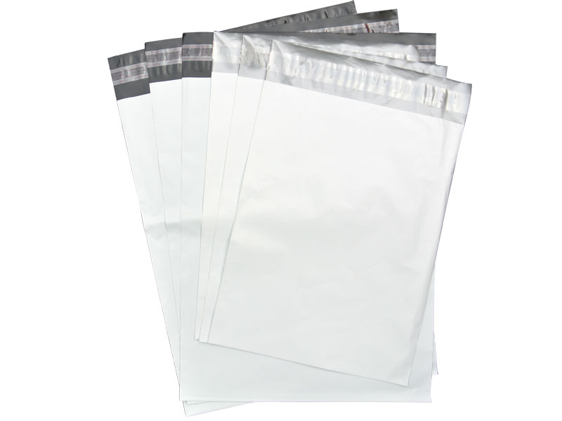 12 x 15.5 Poly Mailers Envelopes Shipping Bags White Perfora