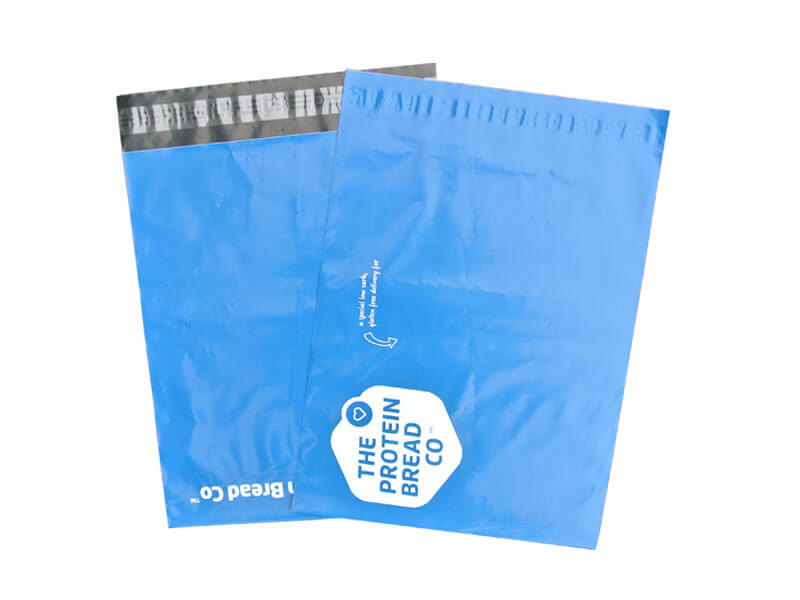 China Custom Logo Printed Eco-friendly Recycled Tear-proof Postage Courier Shipping  Mailing Bags for Clothing manufacturers and suppliers | Leadpacks